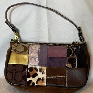 Vintage Coach Patchwork Shoulder Bag – Style No. H05S-7071